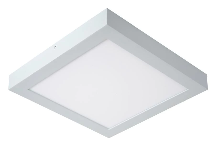 Lucide BRICE-LED - Deckenleuchte Badezimmer - LED Dim. - 1x30W 3000K - IP44 - Weiß - AUSgeschaltet